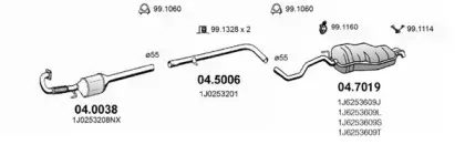 Система выпуска ОГ ASSO купить