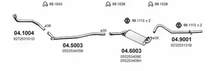 Система выпуска ОГ ASSO купить