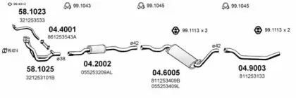 Система выпуска ОГ ASSO купить