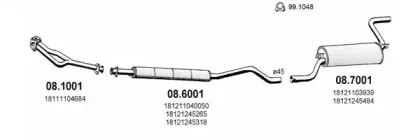 Система выпуска ОГ ASSO купить