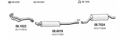 Система выпуска ОГ ASSO купить