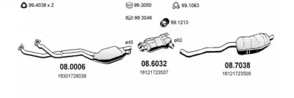 Система выпуска ОГ ASSO купить