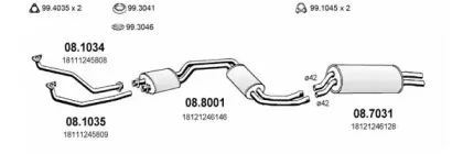 Система выпуска ОГ ASSO купить