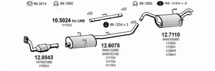 Система выпуска ОГ ASSO купить