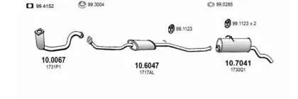 Система выпуска ОГ ASSO купить
