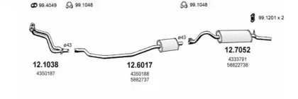 Система выпуска ОГ ASSO купить