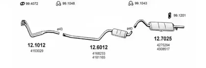 Система выпуска ОГ ASSO купить