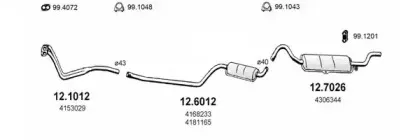 Система выпуска ОГ ASSO купить