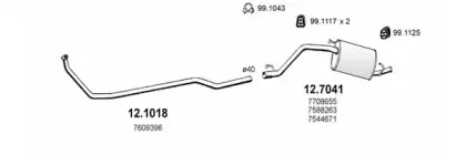 Система выпуска ОГ ASSO купить