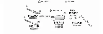 Система выпуска ОГ ASSO купить