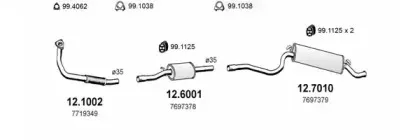 Система выпуска ОГ ASSO купить