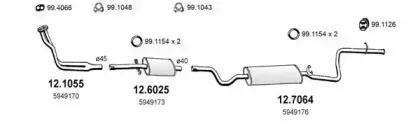 Система выпуска ОГ ASSO купить