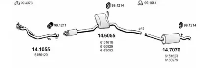 Система выпуска ОГ ASSO купить