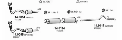 Система выпуска ОГ ASSO купить