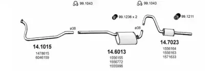 Система выпуска ОГ ASSO купить