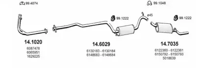 Система выпуска ОГ ASSO купить