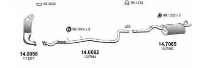 Система выпуска ОГ ASSO купить
