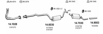 Система выпуска ОГ ASSO купить