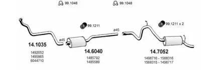 Система выпуска ОГ ASSO купить