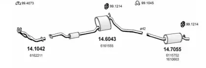 Система выпуска ОГ ASSO купить