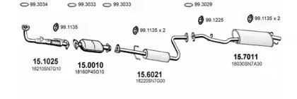 Система выпуска ОГ ASSO купить