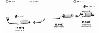 Система выпуска ОГ ASSO купить