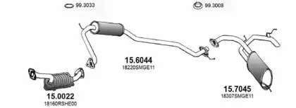 Система выпуска ОГ ASSO купить