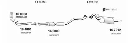 Система выпуска ОГ ASSO купить