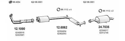 Система выпуска ОГ ASSO купить