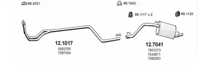 Система выпуска ОГ ASSO купить