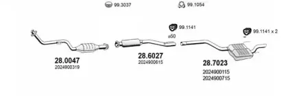 Система выпуска ОГ ASSO купить