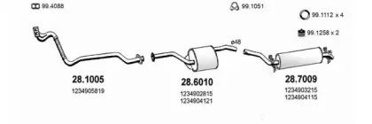 Система выпуска ОГ ASSO купить