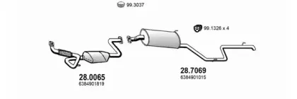 Система выпуска ОГ ASSO купить