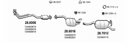 Система выпуска ОГ ASSO купить