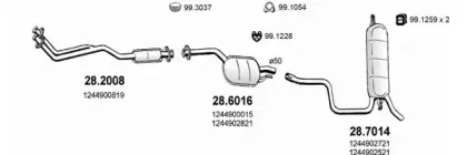 Система выпуска ОГ ASSO купить