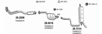 Система выпуска ОГ ASSO купить