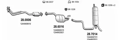 Система выпуска ОГ ASSO купить