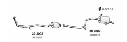 Система выпуска ОГ ASSO купить