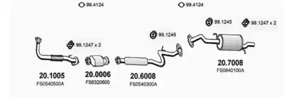 Система выпуска ОГ ASSO купить