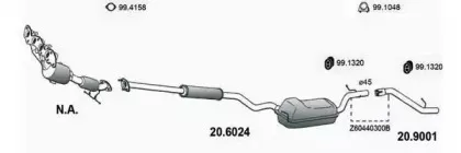 Система выпуска ОГ ASSO купить