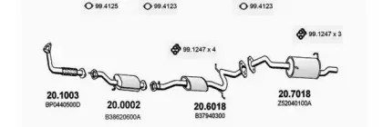 Система выпуска ОГ ASSO купить
