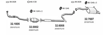 Система выпуска ОГ ASSO купить