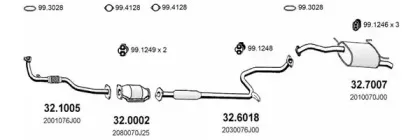 Система выпуска ОГ ASSO купить