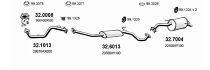 Система выпуска ОГ ASSO купить