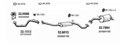 Система выпуска ОГ ASSO купить