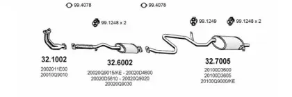 Система выпуска ОГ ASSO купить