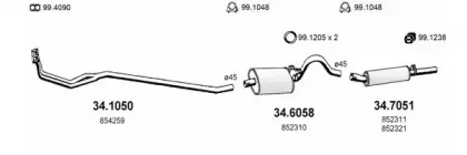 Система выпуска ОГ ASSO купить