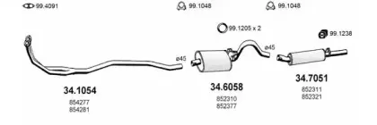 Система выпуска ОГ ASSO купить