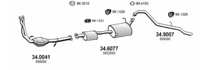 Система выпуска ОГ ASSO купить