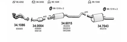 Система выпуска ОГ ASSO купить